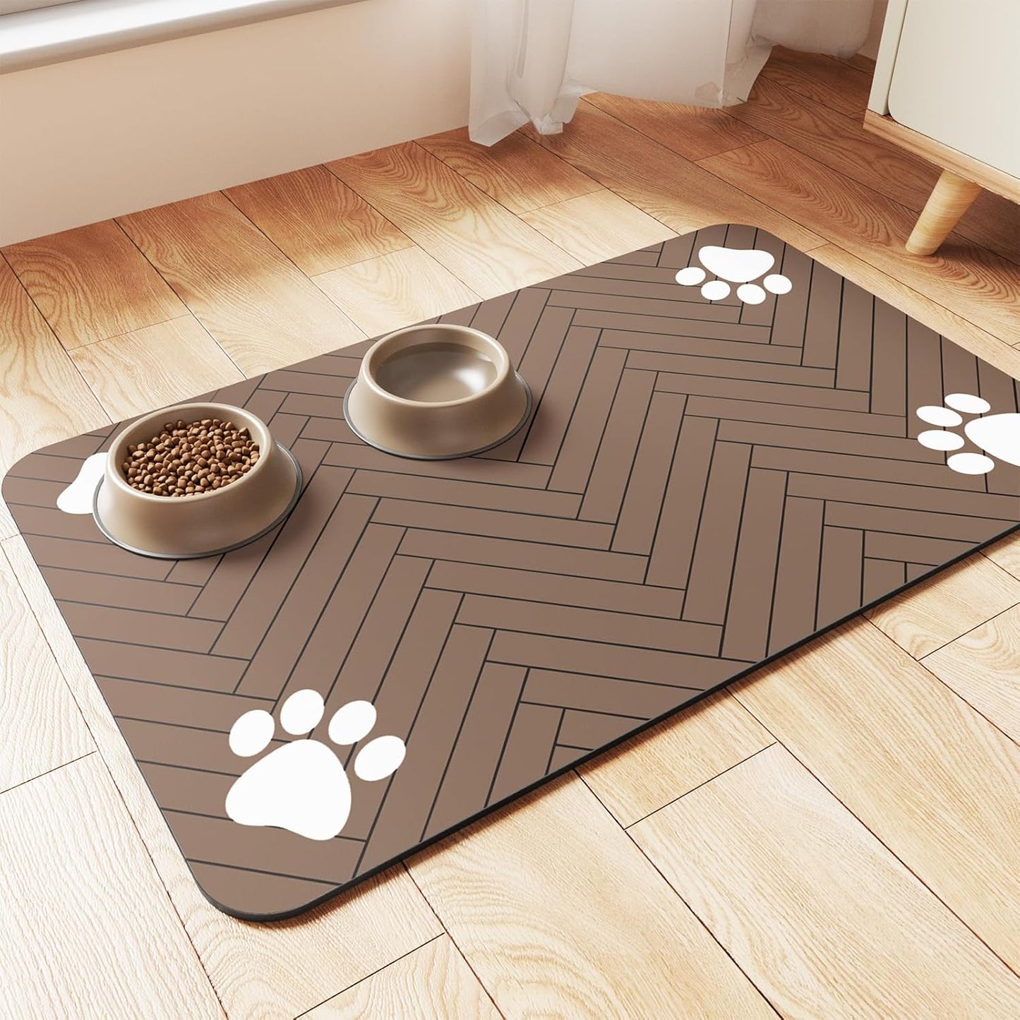 ElegantTails™ AquaAbsorb Pet Feeding Mat