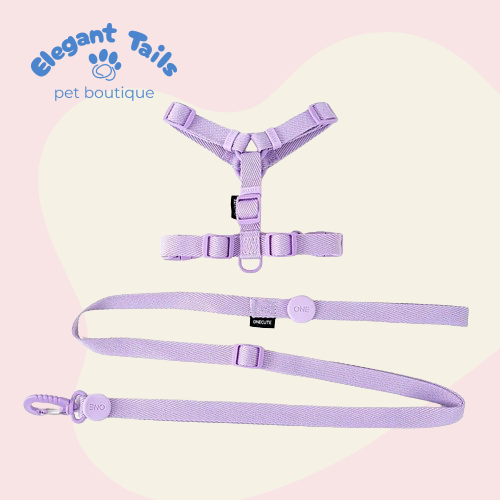 ElegantTails™ Pet Supplies Set: Harness, Collar, Leash & More