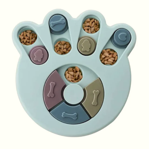 ElegantTails™ Interactive Dog Feeder Toy - Boost Puppy Intelligence with Educational Food Dispenser