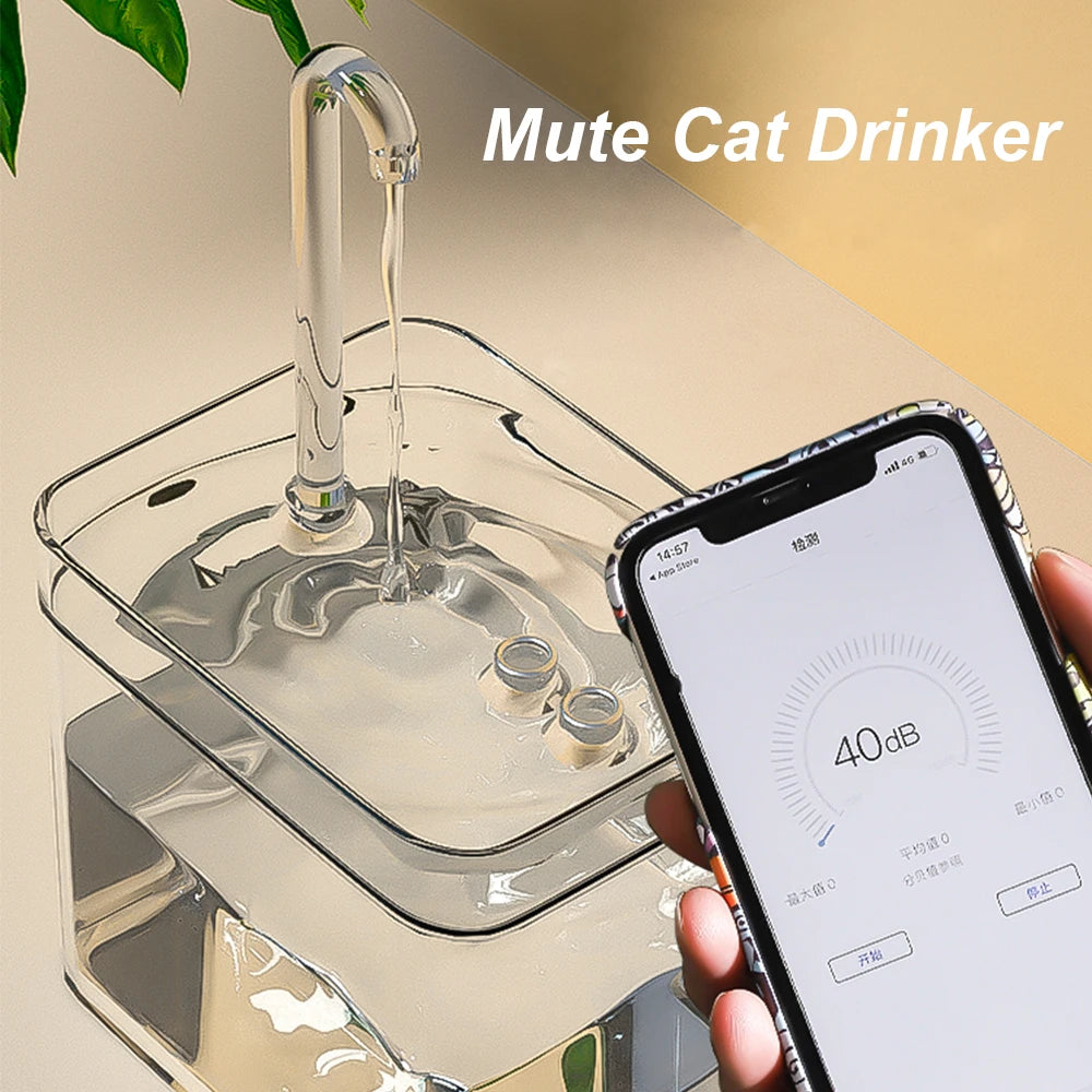 ElegantTails™ Pet Water Fountain